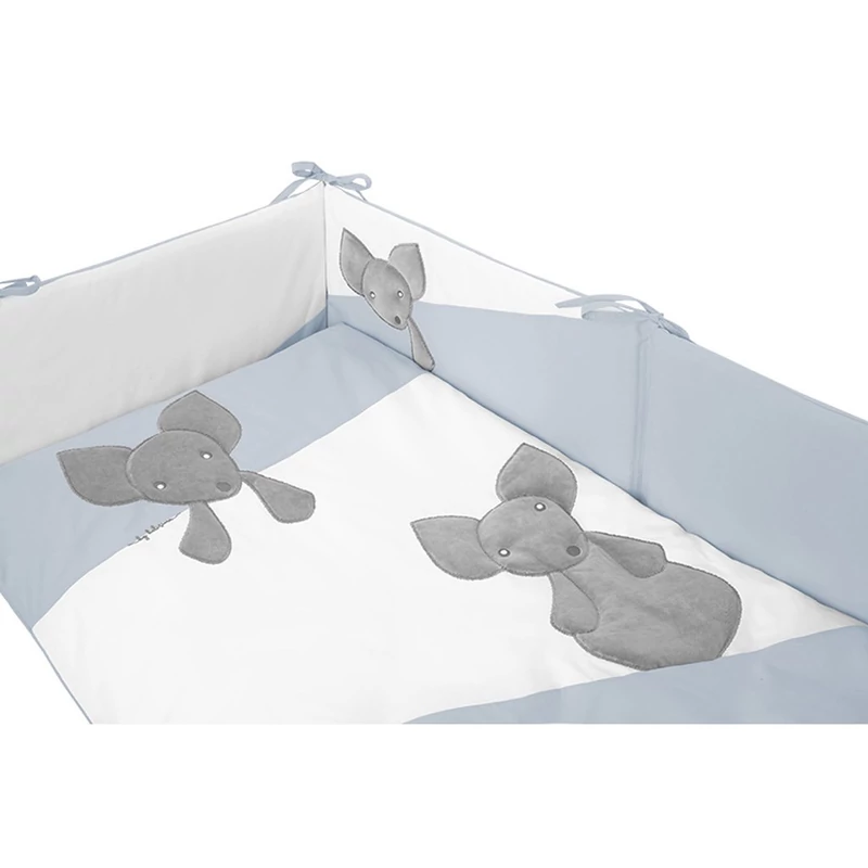 3-részes ágyneműgarnitúra Belisima Mouse 100x135 kék