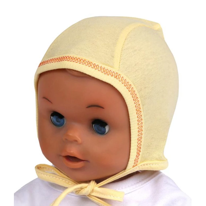Baba sapka New Baby sárga 62 (3-6 h)
