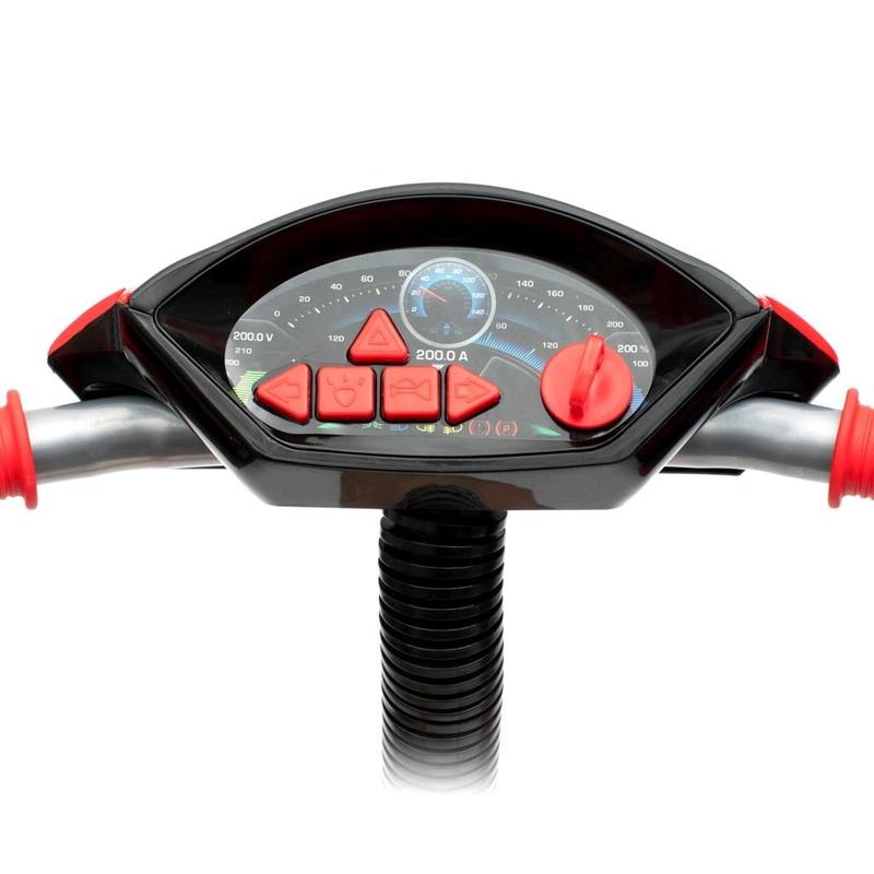 Gyerek háromkerekű bicikli  Baby Mix Lux Trike szürke