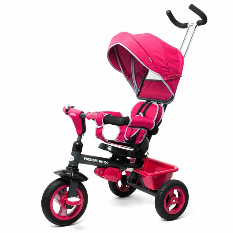 Gyerek tricikli Baby Mix RIDER 360° rózsaszín