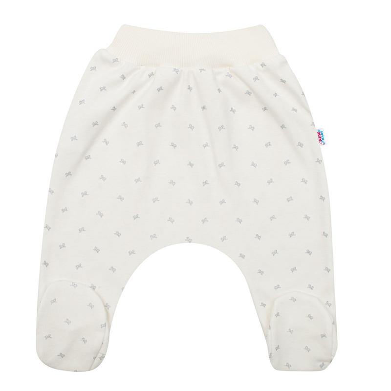 3-részes pamut együttes New Baby Kiddy krémszínű