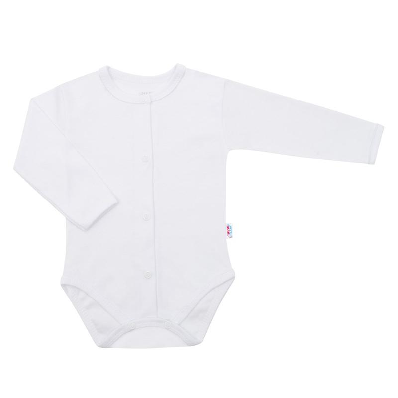 3-részes pamut együttes New Baby Kiddy fehér-rózsaszín