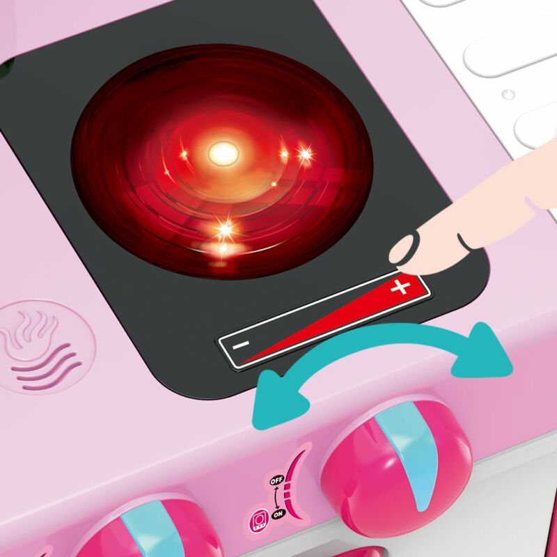 Baby Mix játékkonyha kis szakács rózsaszín