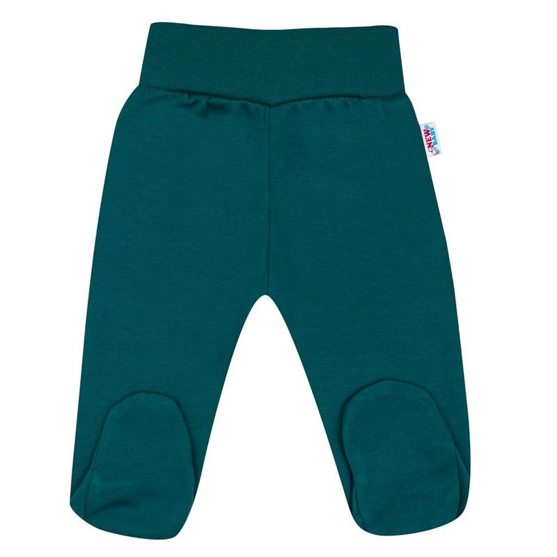 Baba lábfejes nadrág New Baby Classic II petróleum
