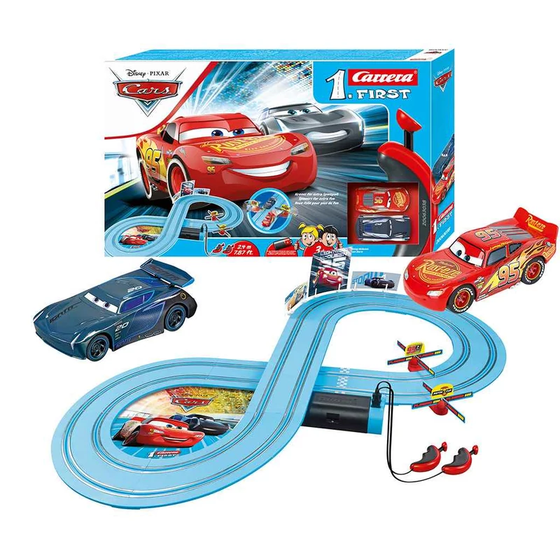Autópálya Carrera FIRST Cars - Power Duell Verdák 2,4 m