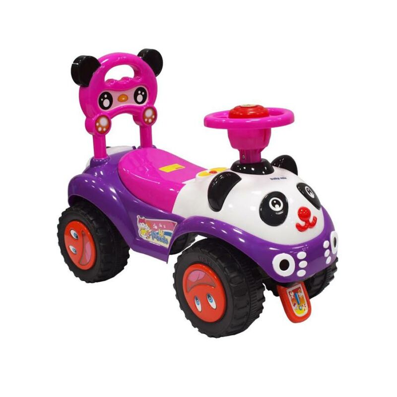 Jármű Baby Mix Panda rózsaszín
