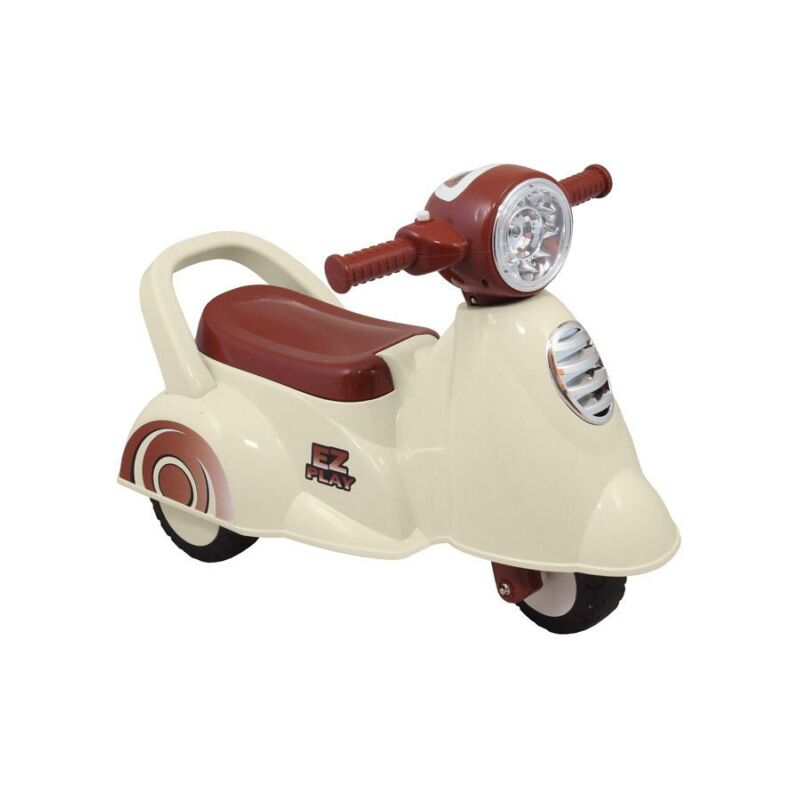Gyerek zenélős jármű motor Baby Mix Scooter fehér