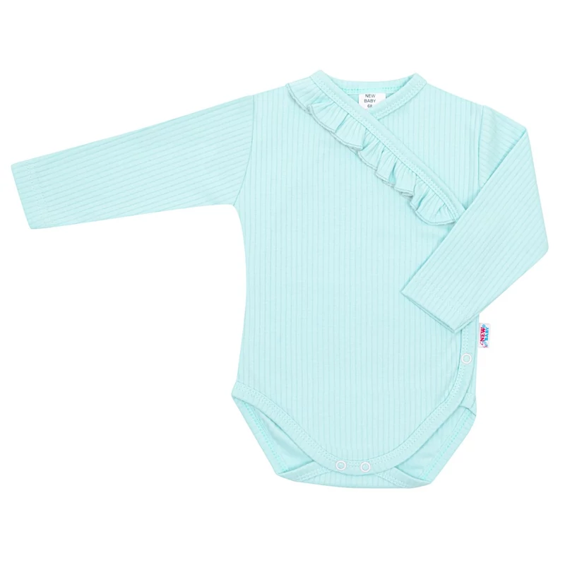 2-részes baba együttes New Baby Stripes jégkék