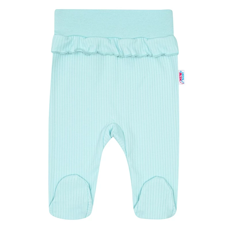 2-részes baba együttes New Baby Stripes jégkék
