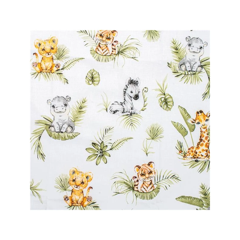 3-részes ágyneműhuzat New Baby 100/135 cm Jungle