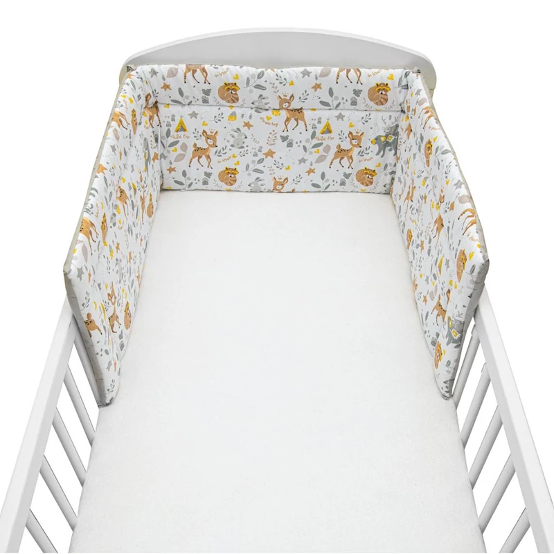 3-részes ágyneműhuzat New Baby 100/135 cm őzike szürke