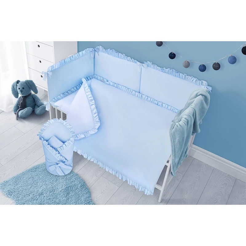5-részes ágyneműhuzat Belisima PURE 100/135 blue
