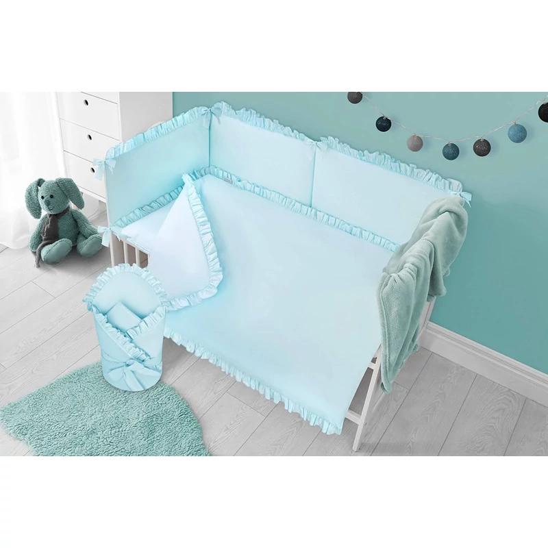 5-részes ágyneműhuzat Belisima PURE 100/135 turquoise