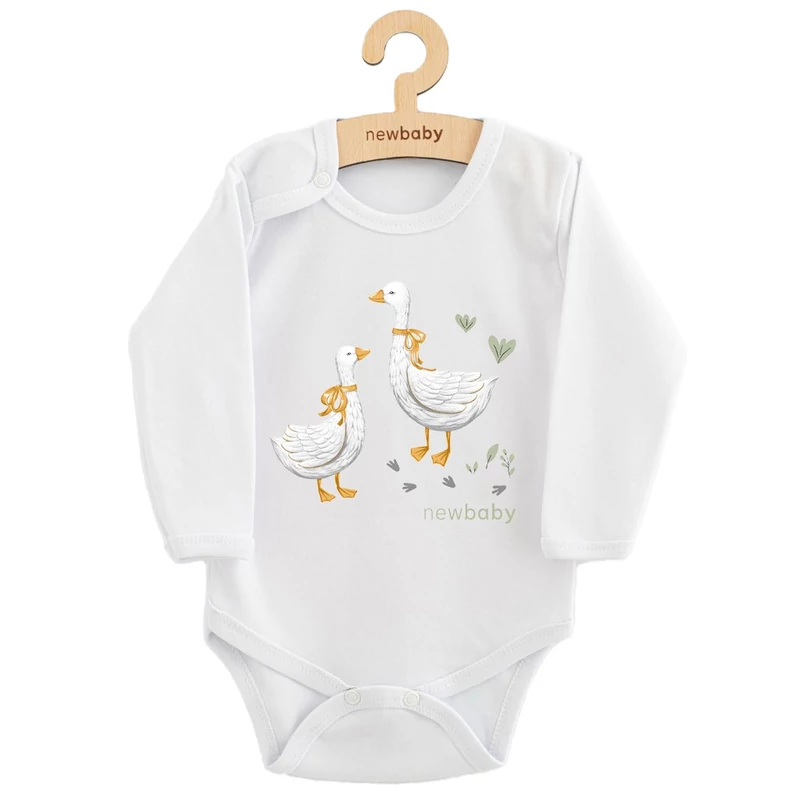 Baba body nyomtatással New Baby Libák