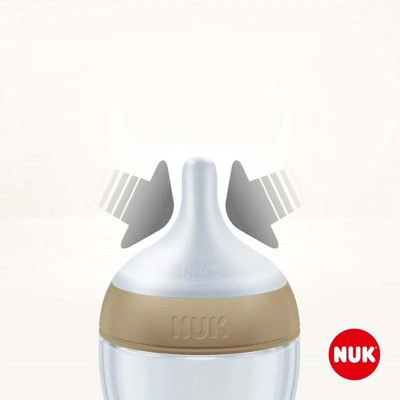 Baba cumisüveg NUK Perfect Match MICKEY Temperature Control 260 ml grey