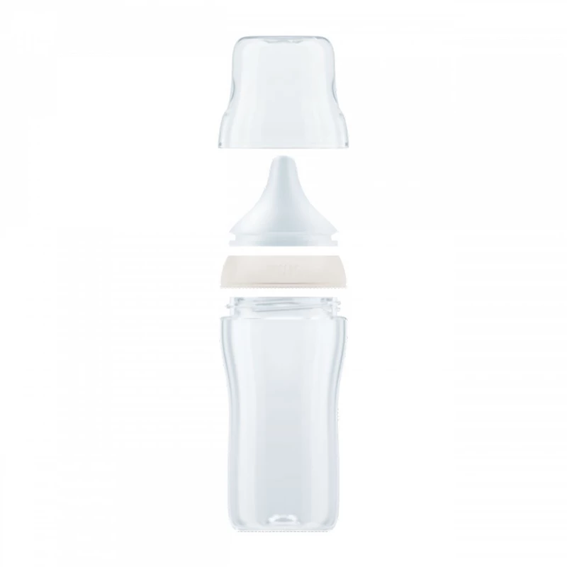 Baba cumisüveg NUK Perfect Match Temperature Control 260 ml fehér