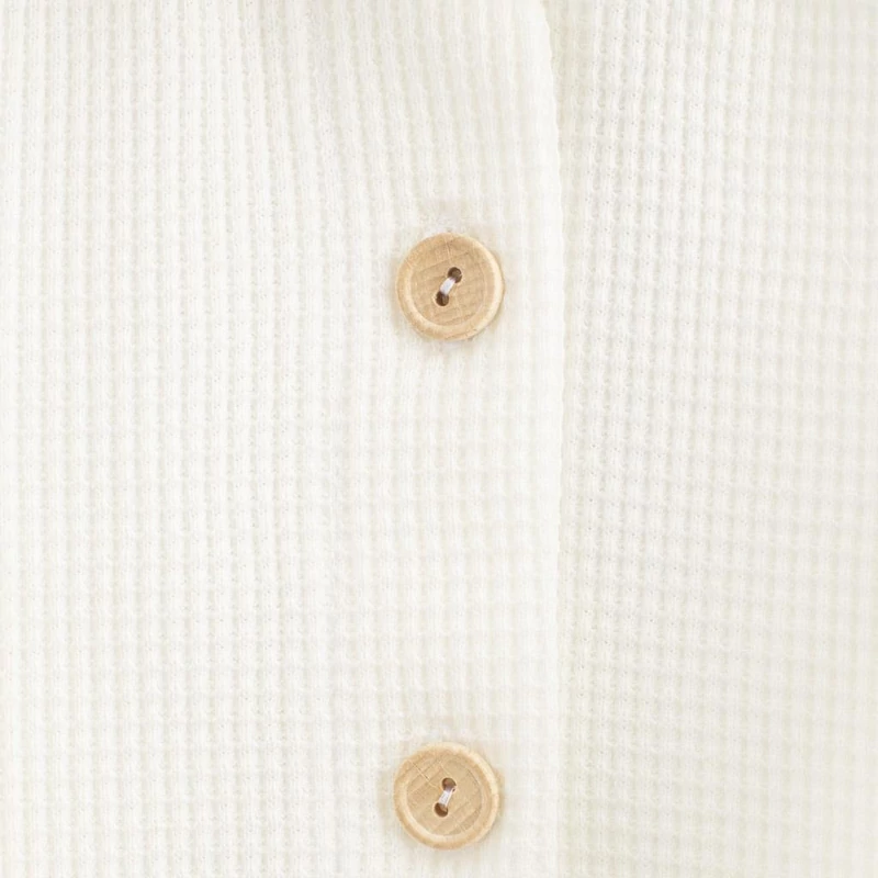 Baba kabátka gombokkal New Baby Luxury clothing Oliver fehér