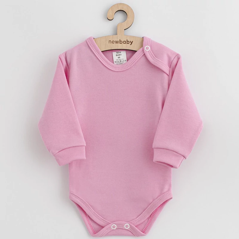 Baba pamut body New Baby rózsaszín