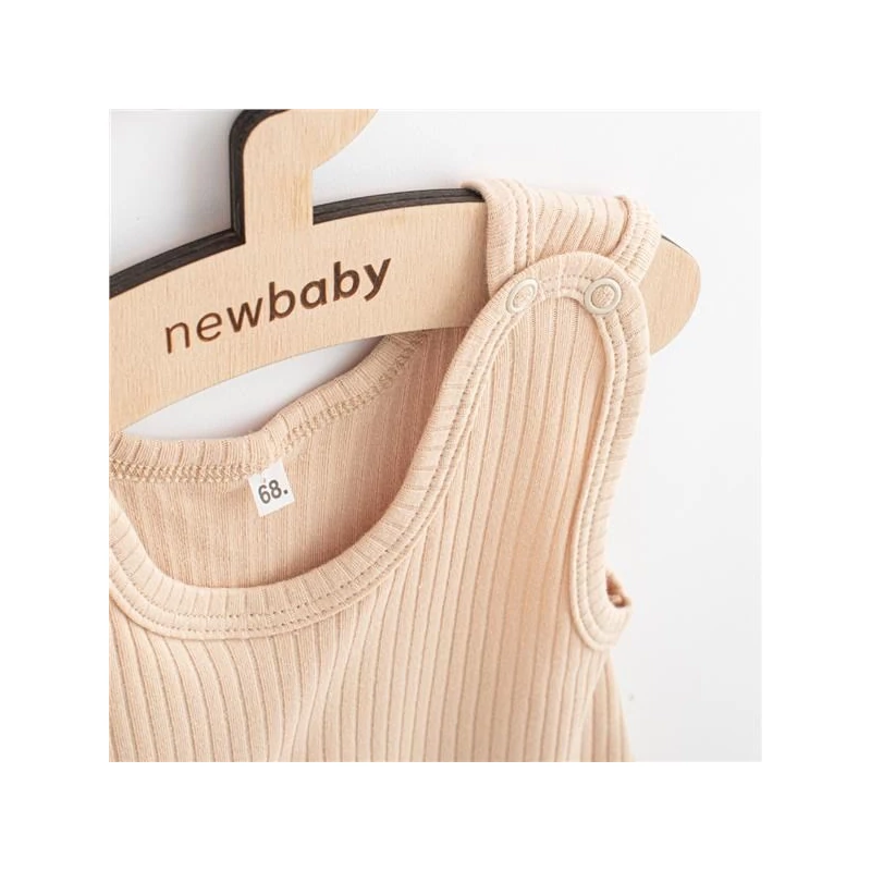Baba pamut rugdalózó New Baby Practical bézs