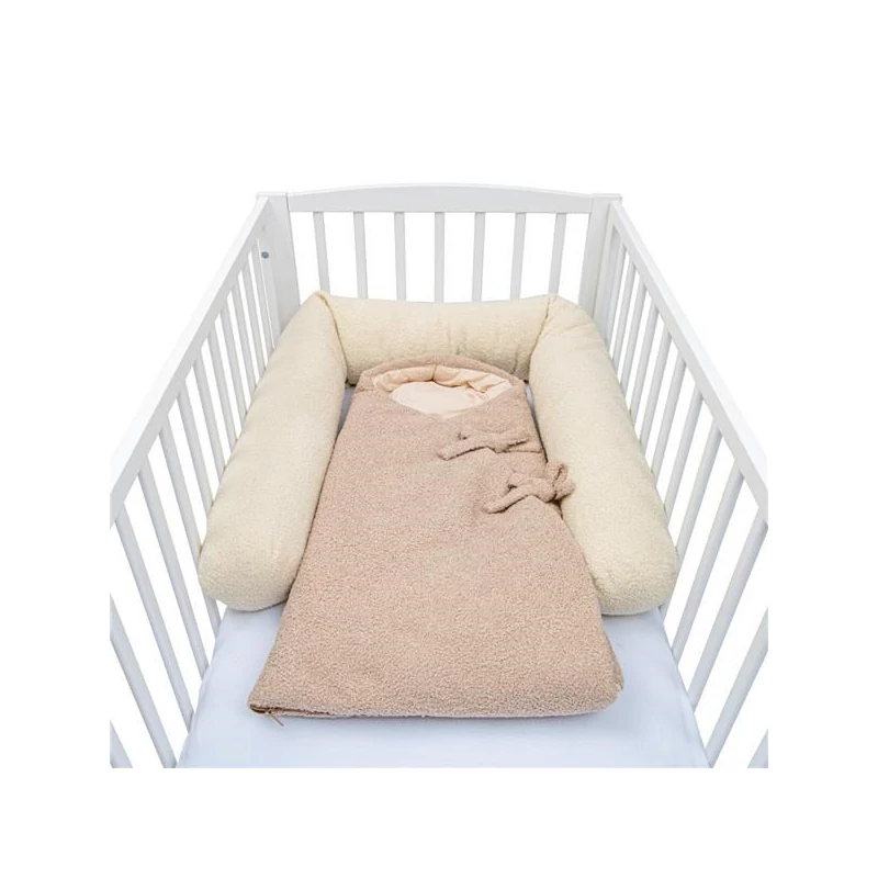 Baba rácsvédő henger 3 az 1-ben New Baby Teddy krémszínű