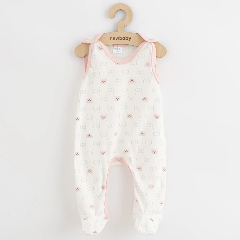 Baba rugdalózó New Baby Classic II Lány 3db rózsaszín