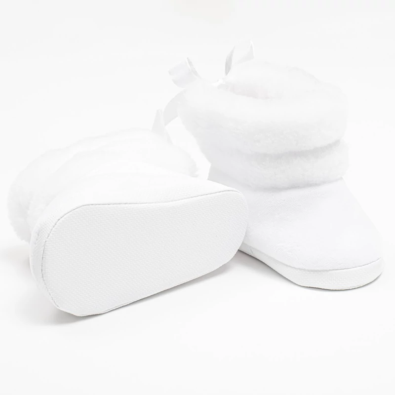 Baba téli csizma New Baby fehér 3-6 h