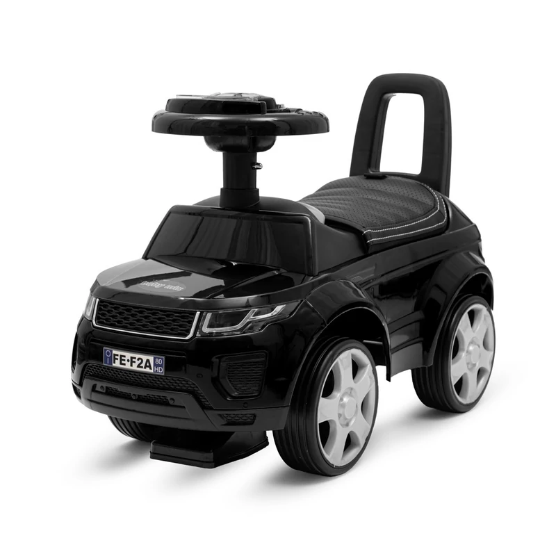 Bébi futóbicikli SUV Baby Mix Prime fekete bőrrel