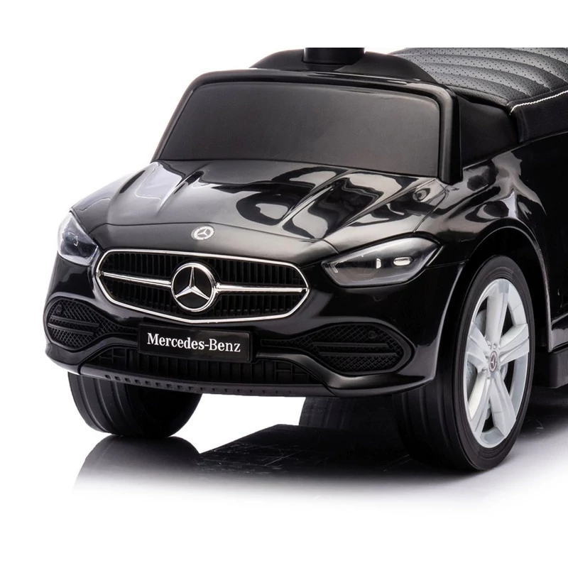 Bébitaxi tolókarral MERCEDES C-Class Deluxe Milly Mally Black