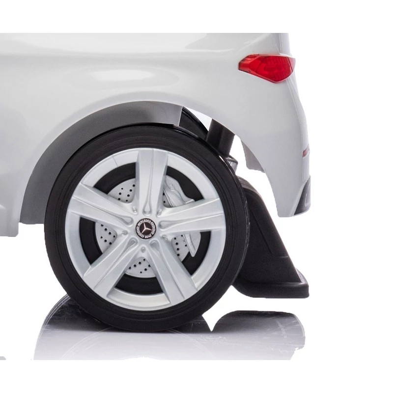 Bébitaxi tolókarral MERCEDES C-Class Deluxe Milly Mally White