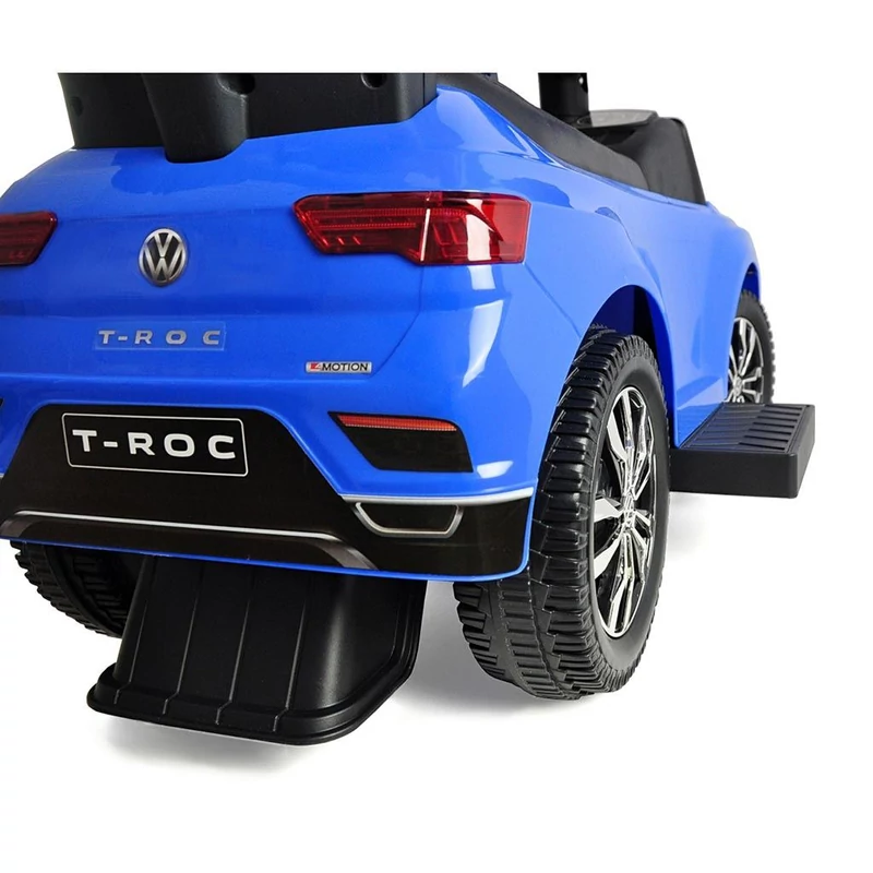 Bébitaxi tolókarral VOLKSWAGEN T-ROC Milly Mally fehér (a csomagolás sérült)
