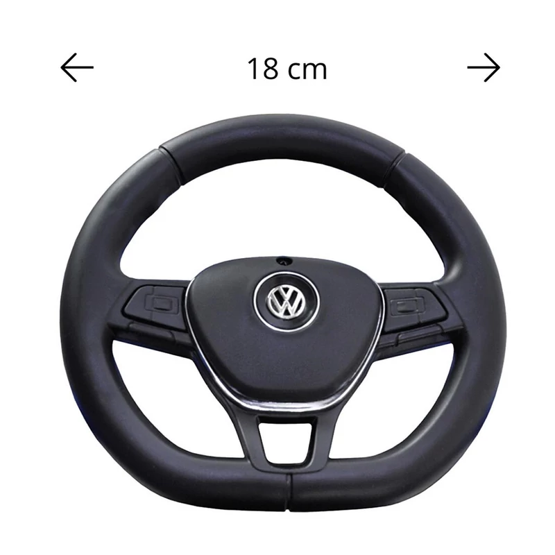 Bébitaxi tolókarral VOLKSWAGEN T-ROC Milly Mally fehér (a csomagolás sérült)