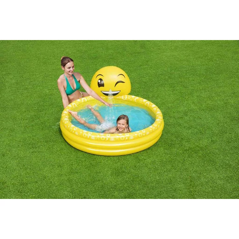 Bestway Smiley felfújható gyerekmedence szökőkúttal