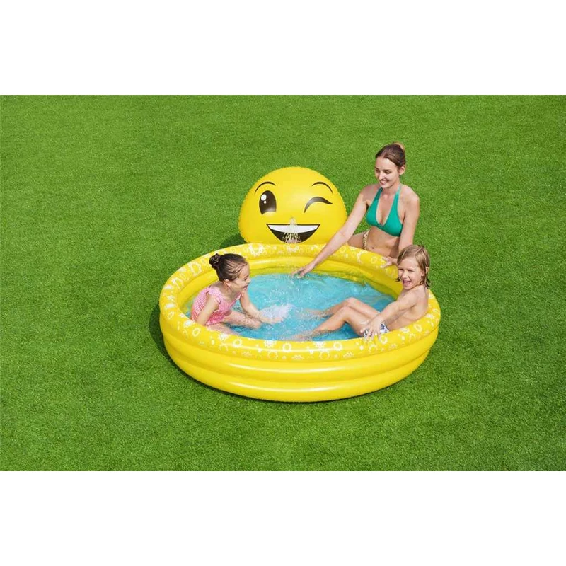 Bestway Smiley felfújható gyerekmedence szökőkúttal