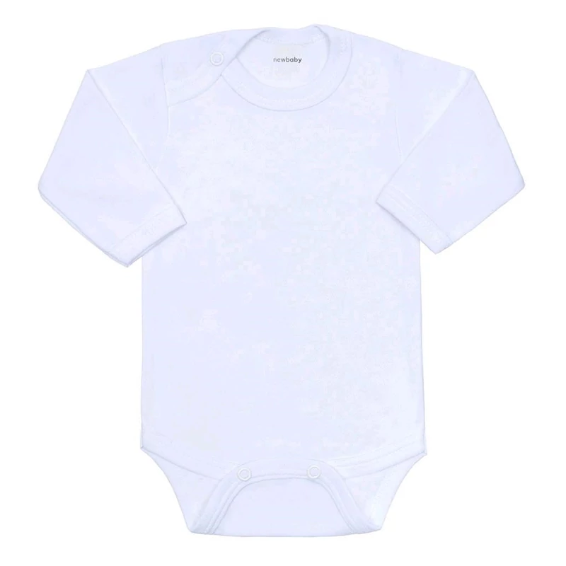 Body hosszú ujj New Baby II - fehér