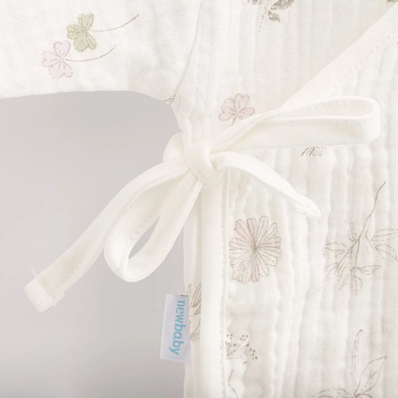 Csecsemő muszlin patentos body New Baby Zoe