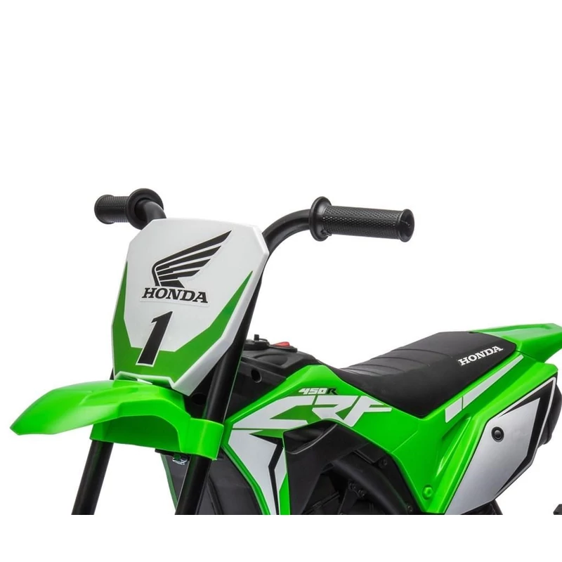 Elektromos motorkerékpár BABY MIX Honda CRF 450R zöld