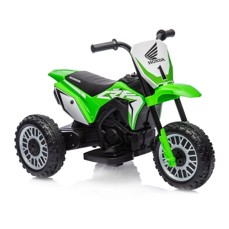 Elektromos motorkerékpár BABY MIX Honda CRF 450R zöld