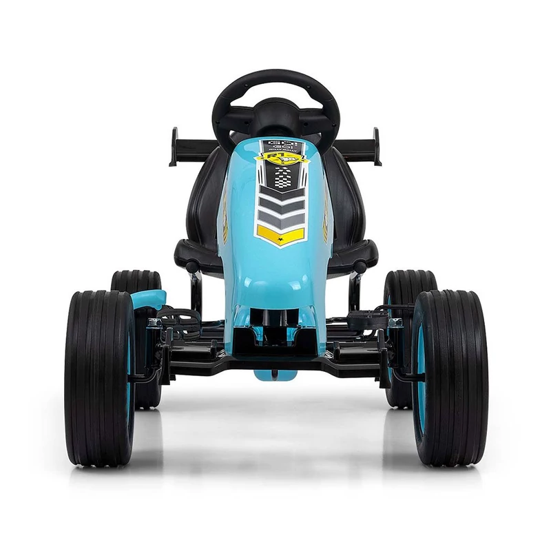 Go-kart Milly Mally Rocket pedálos gyerek gokart türkiz