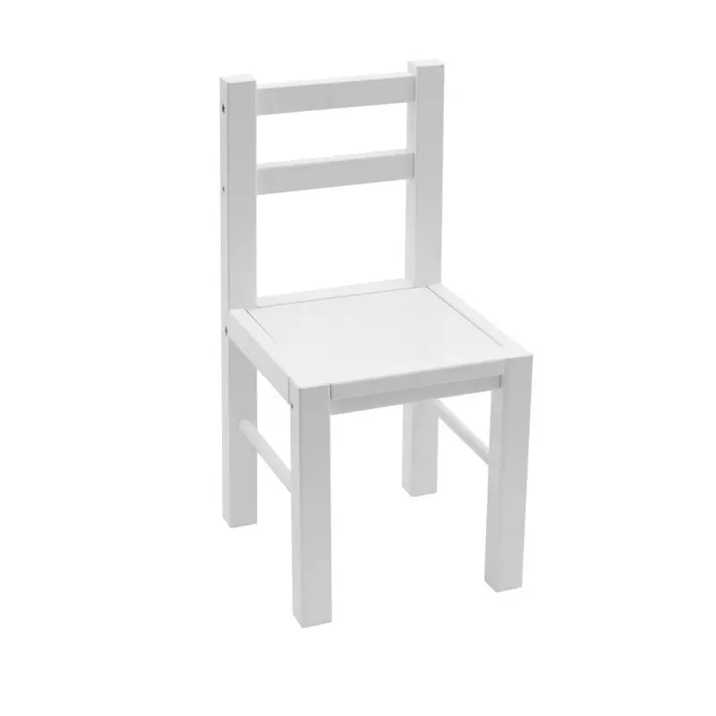 Gyerek fa asztal székekkel Drewex fehér