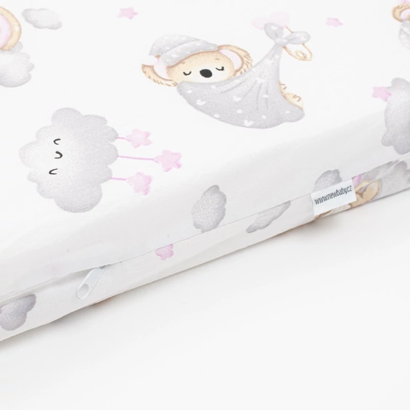 Gyerek habszivacs matrac New Baby STANDARD 120x60x6 cm koala rózsaszín