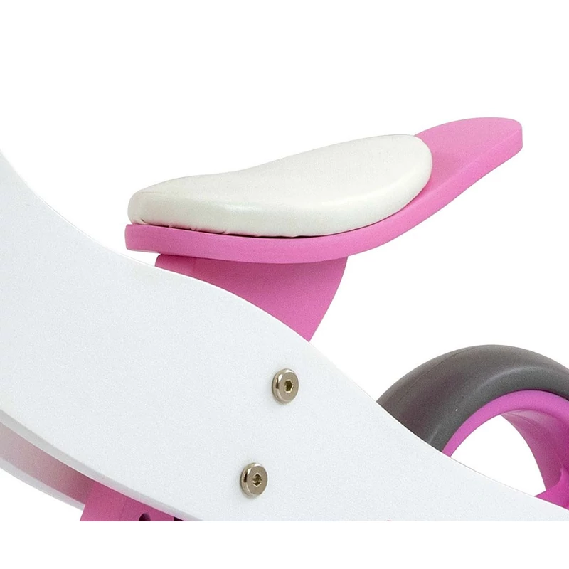 Gyerek multifunkciós fa futóbicikli Milly Mally Jake Classic Pink