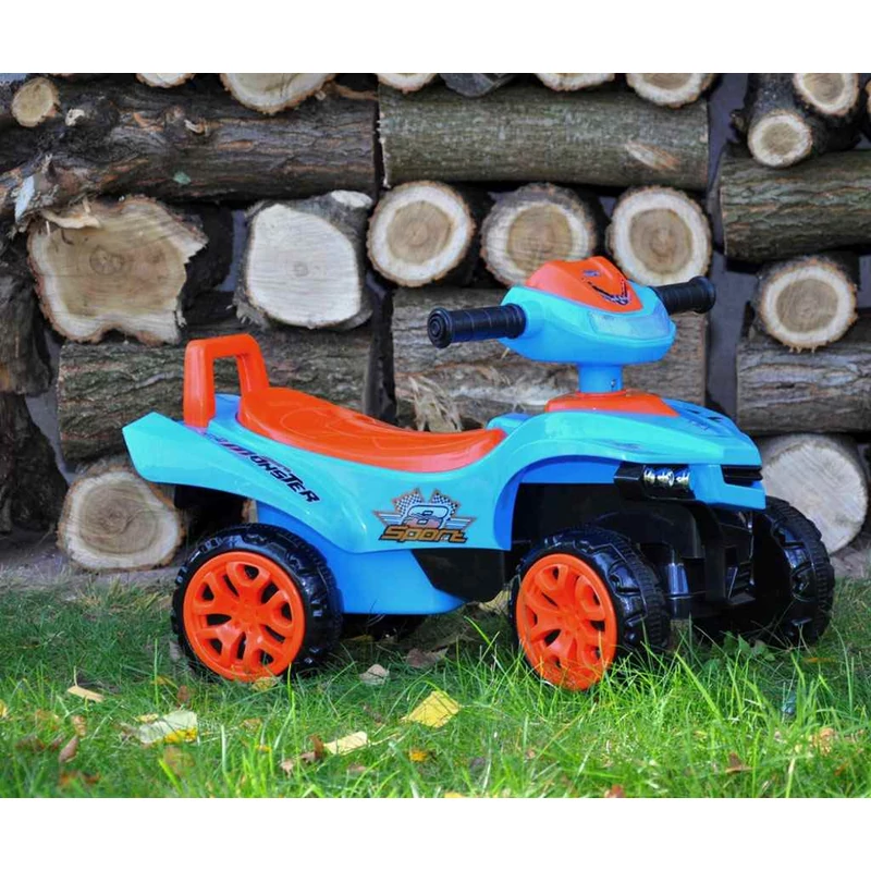 Gyerek négykerekű jármű Milly Mally Monster Blue