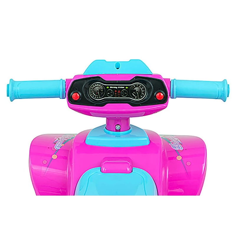 Gyerek négykerekű jármű Milly Mally Monster Pink