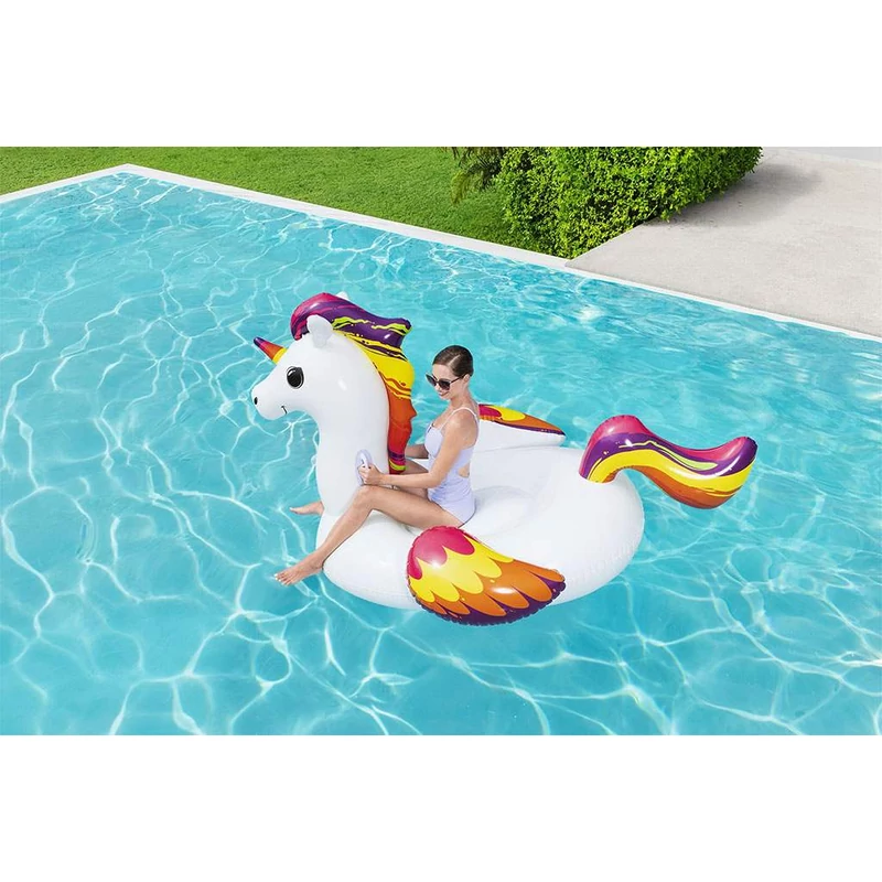 Gyermek felfújható Egyszarvú Bestway 224x164 cm