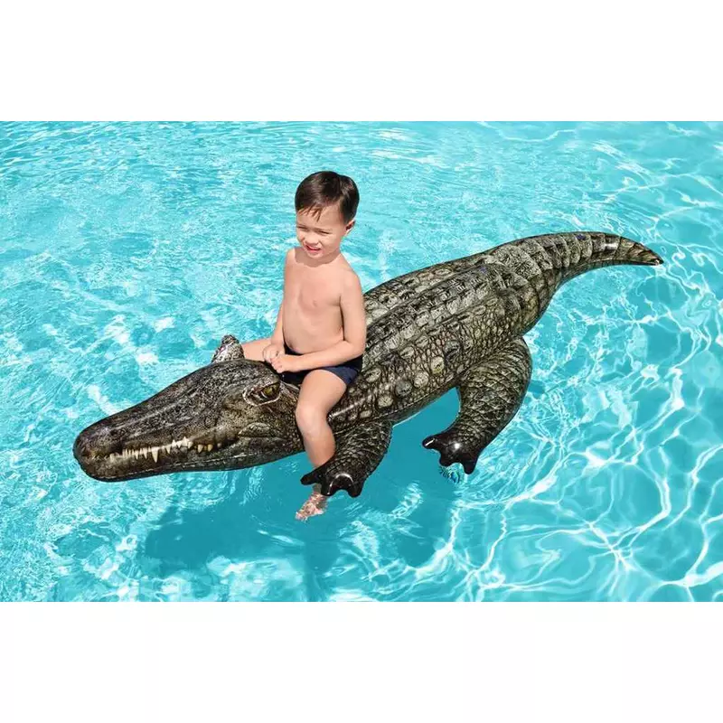 Gyermek felfújható krokodil Bestway 193x94 cm