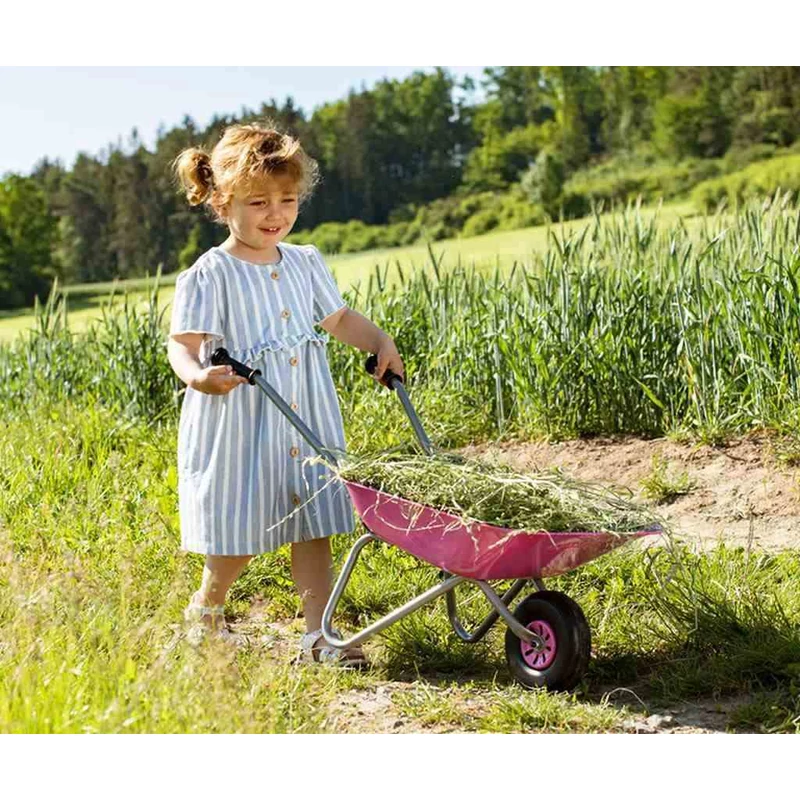 Gyermek kerti talicska műanyag Milly Mally Rolly Toys piros