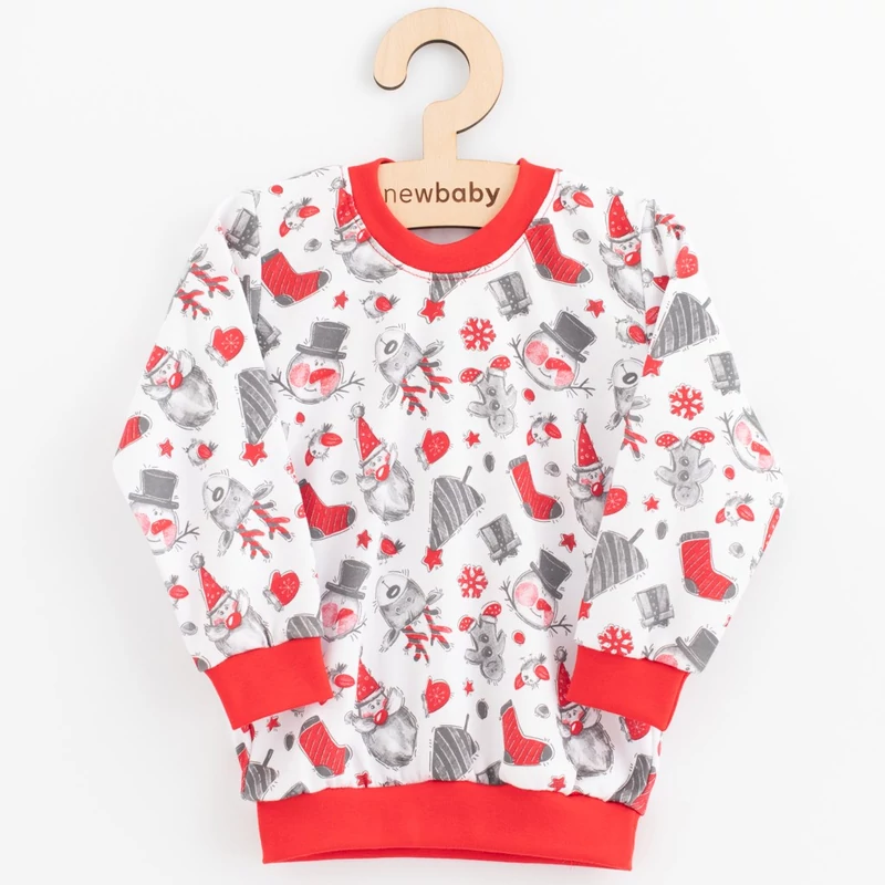Gyermek pamut pizsama New Baby christmas