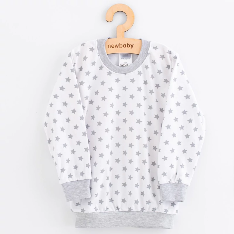 Gyermek pamut pizsama New Baby stars
