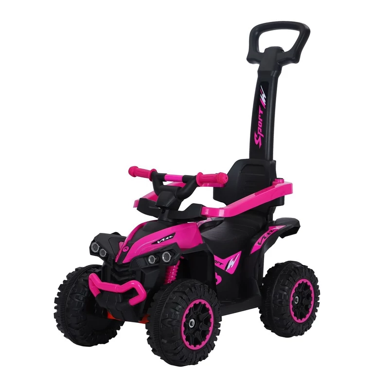 <p>Bébitaxi tolókarral Baby Mix MegaCar rózsaszín</p>