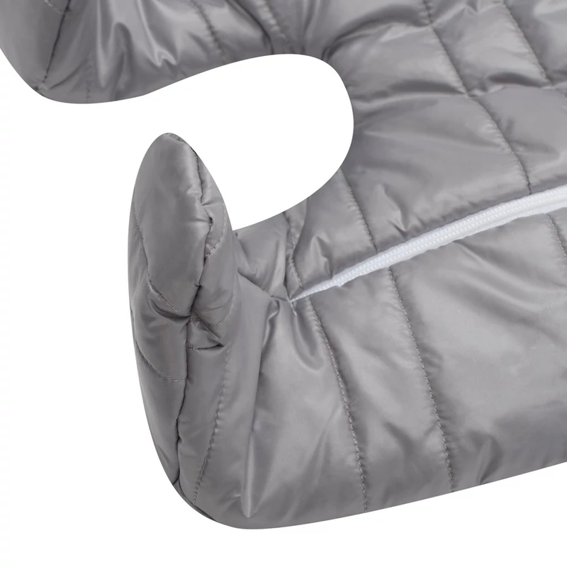 Téli kezeslábas kapucnival és fülekkel New Baby Pumi grey